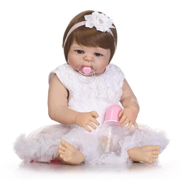 Npk 22inch Reborn Baby Doll Realistic Lifelike Girl Vinyl