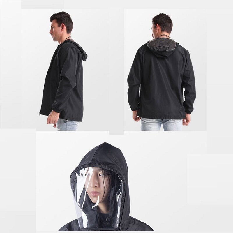 Ordinary Protective Clothing Isolation Suit Hooded With Face