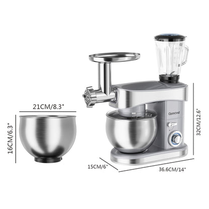Osmond Sc-213c 1200w 6.5l 3-in-1 Kitchen Food Stand Mixer