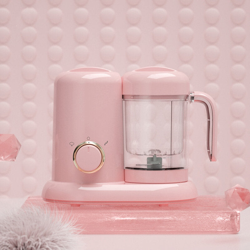 Pink Green Red Baby Food Supplement Cooking Mixing Machine