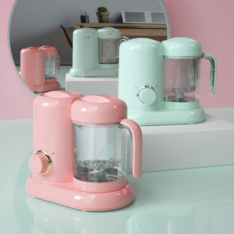 Pink Green Red Baby Food Supplement Cooking Mixing Machine