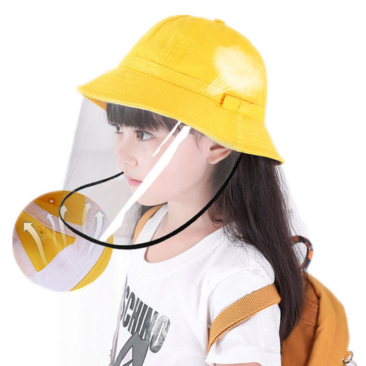 Podom Kids Bucket Hat Protection Safety Removable Full Face