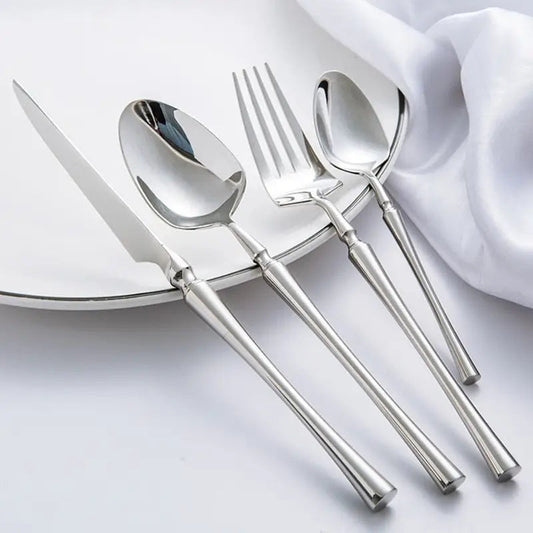 Portable Cutlery Set - Stainless Steel Dinnerware