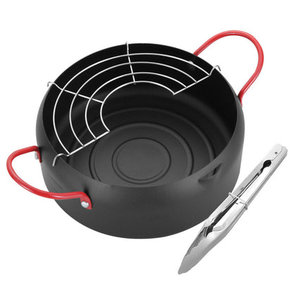 Portable Deep Fryer Pot Basket Frying Pots For Japanese