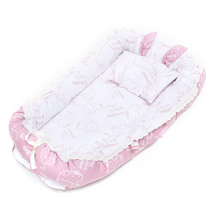 Portable Folding Bed Baby Pillow Sleep Cushion Cot Crib