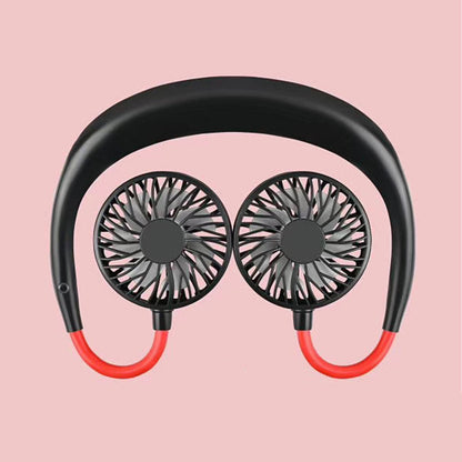 Portable Neck Hanging Fan Usb Rechargeable Neckband Sport