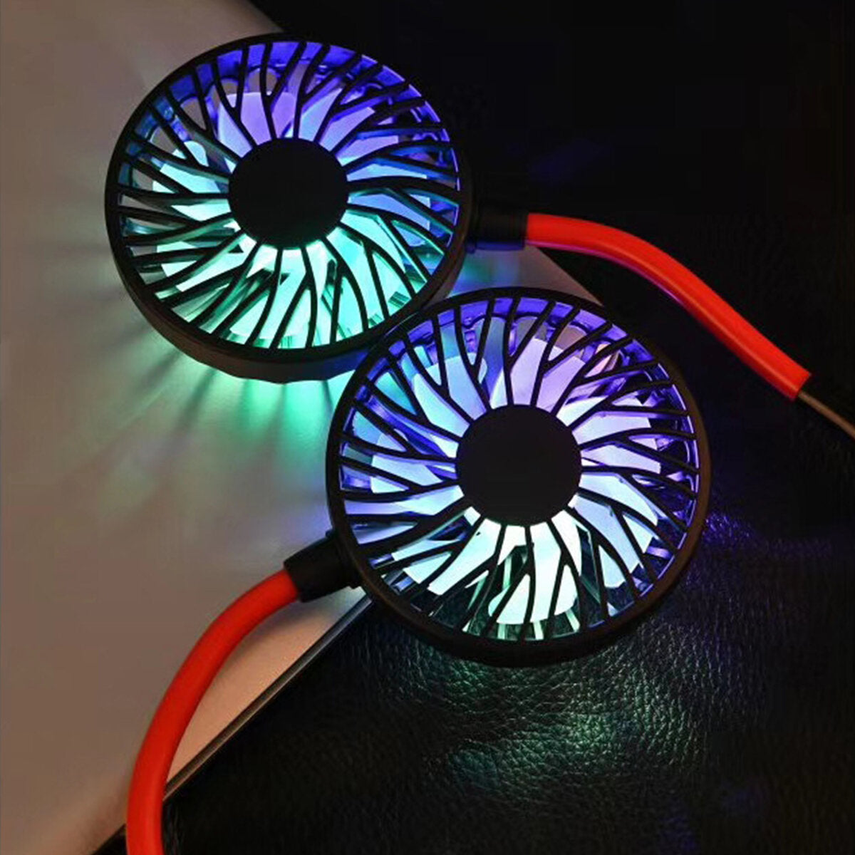 Portable Neck Hanging Fan Usb Rechargeable Neckband Sport