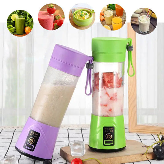 Portable Usb Juicer - 400ml Electric Smoothie Maker