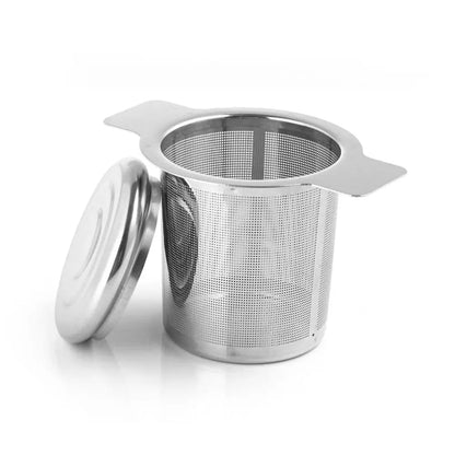 Premium Stainless Steel Tea Infuser With Cover
