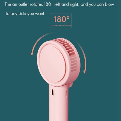 Protable Handheld Bladeless Fan Mini Hanging Neck Desktop