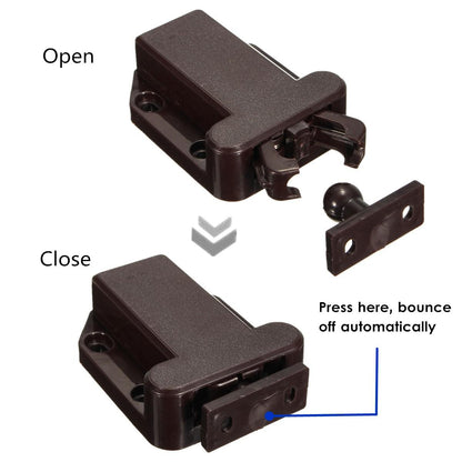Push To Open Beetles Lock Drawer Cabinet Latch Catch Touch