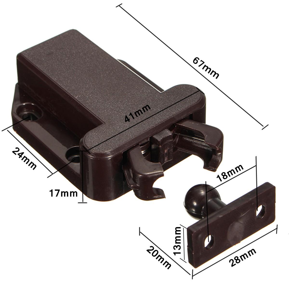 Push To Open Beetles Lock Drawer Cabinet Latch Catch Touch