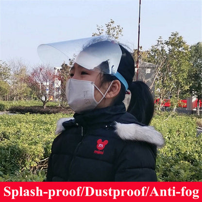 Pvc Transparent Breathable Splash-proof Dustproof Full Face