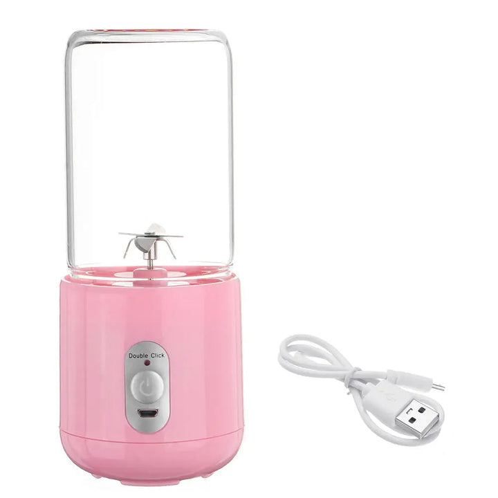 Rechargeable Portable Juice Cup: Six Blade Mixing