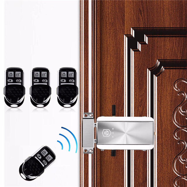 Remote Control Door Lock Wireless Anti-theft Automatically
