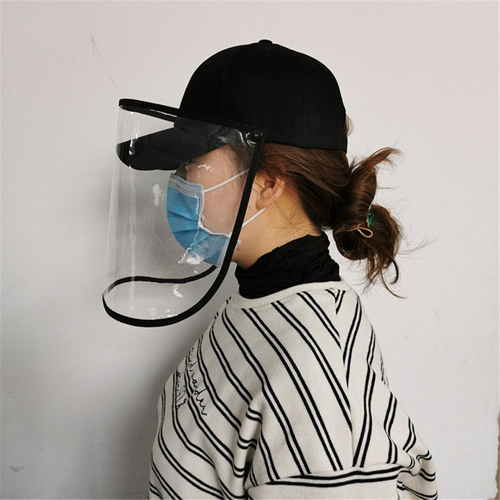 Removable Protective Cap Full Face Mask Splash-proof