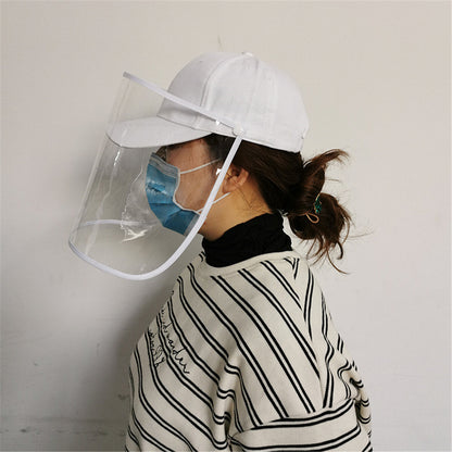 Removable Protective Cap Full Face Mask Splash-proof