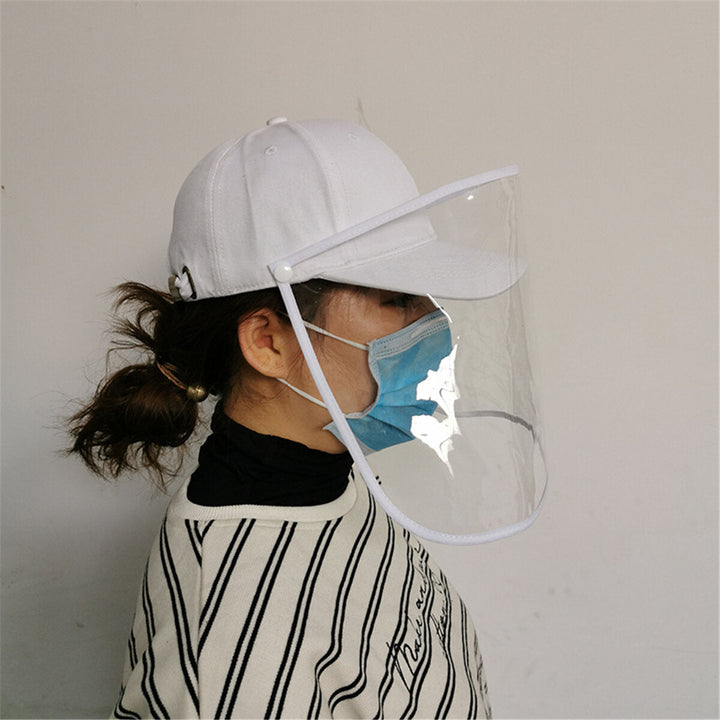 Removable Protective Cap Full Face Mask Splash-proof