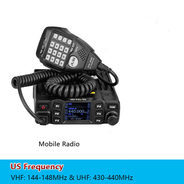Retevis Rt95 Car Two-way Radio Station 200ch 25w High Power