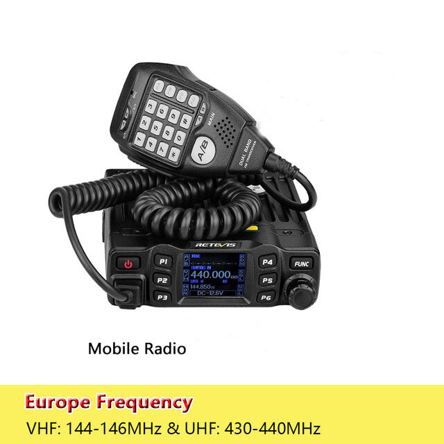 Retevis Rt95 Car Two-way Radio Station 200ch 25w High Power