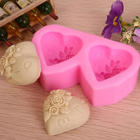 Rose Silicone Baking Mold Fondant Diy