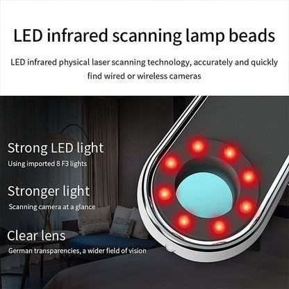S200 Anti-sneak Camera Detector Infrared Scanning Alarm
