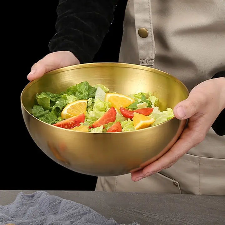 Salad Bowl Set Stainless Steel