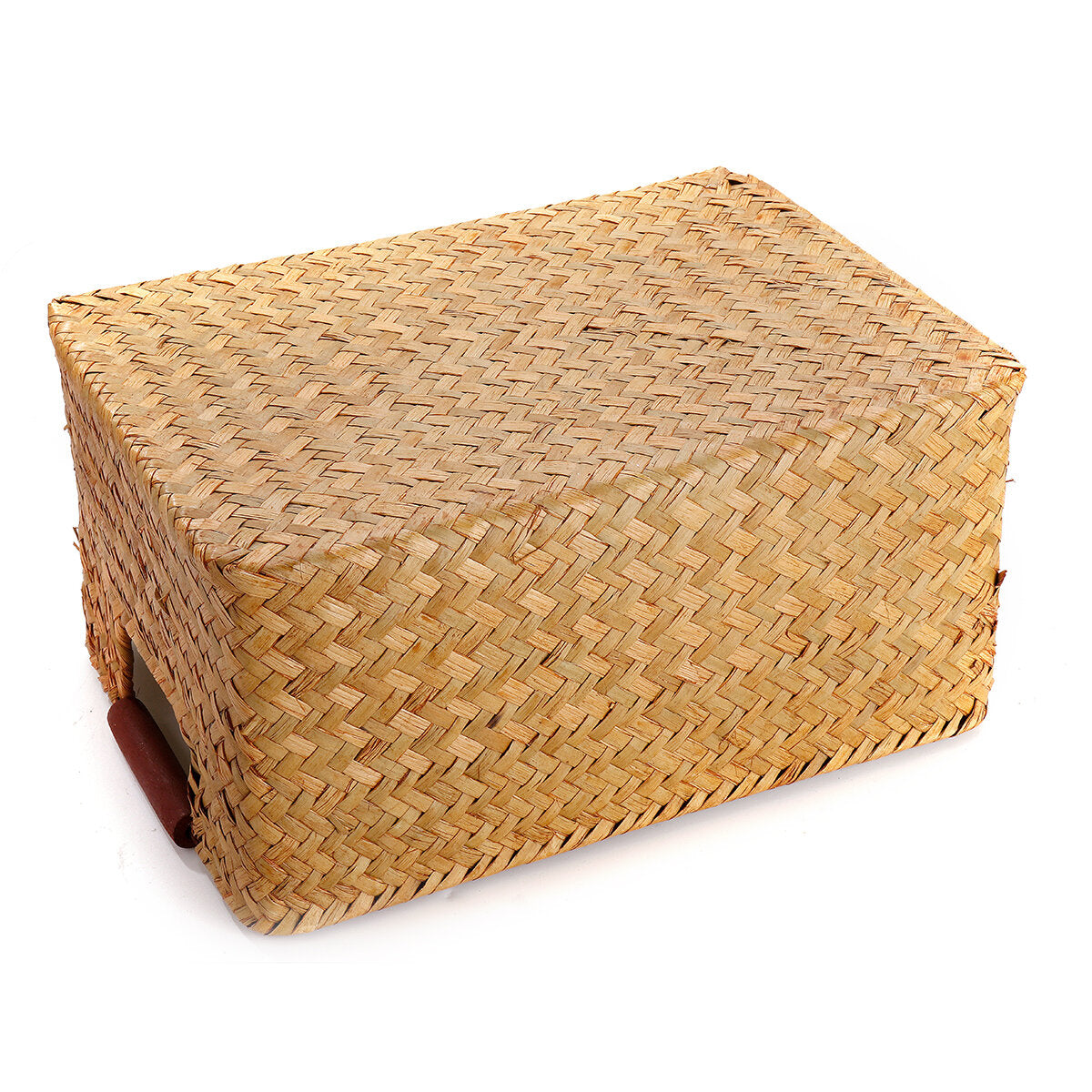 Seaweed Woven Storage Basket Fruit Sundries Home Organizer
