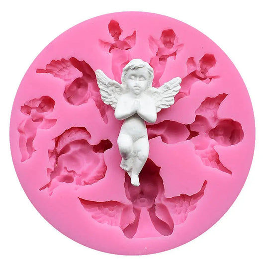 Silicone Cake Mold Diy Chocalate Cookies Ice Tray Angel