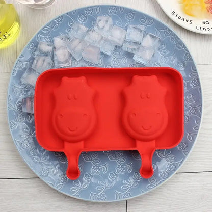 Silicone Ice Cream Mold Lolly Rod Red Food Grade
