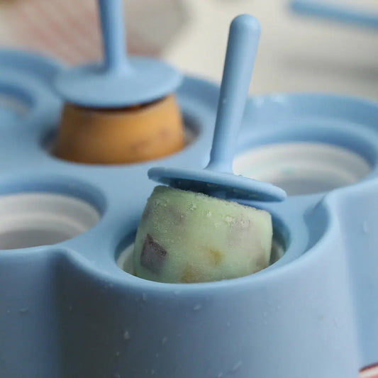 Silicone Pops Mold Lolly Maker 6 Stickers