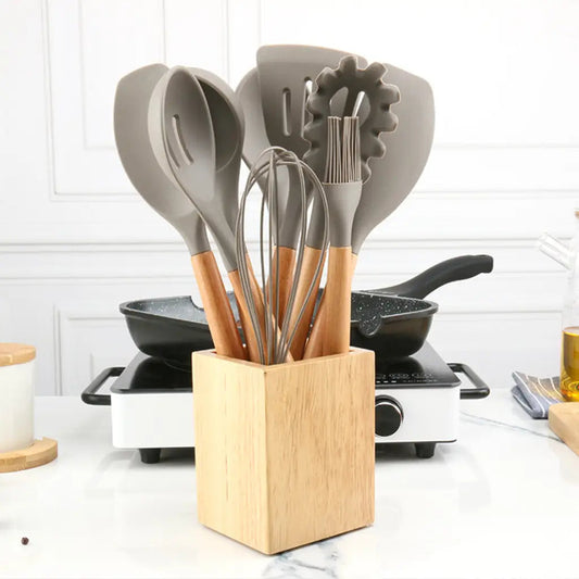 Silicone Spatula Set Non-stick Cooking Utensils