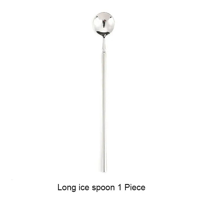 Silver Cutlery Dinnerware Set: Knife Spoon Fork