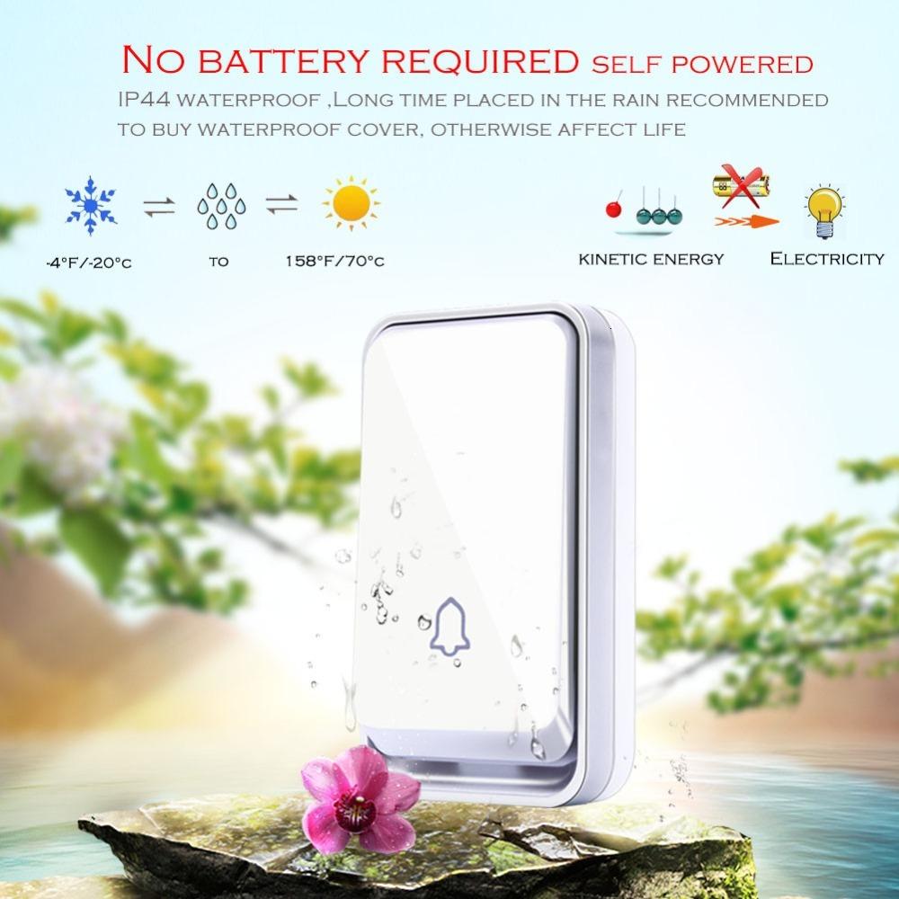 Smatrul K33 Self-powered Waterproof Wireless Doorbell No