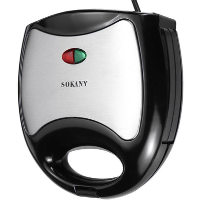 Sokany Kj-102 750w 220v Mini Non-stick Electric Sandwich