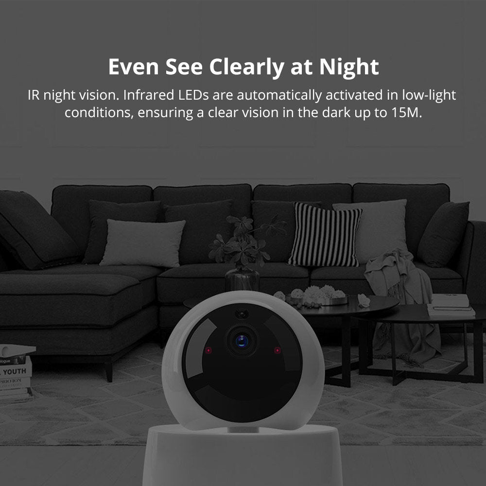 Sonoff Gk-200mp2-b 1080p Hd Mini Wifi Smart Camera Home