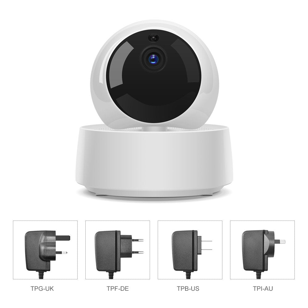 Sonoff Gk-200mp2-b Wifi Ip Camera 1080p 360 Degree Security