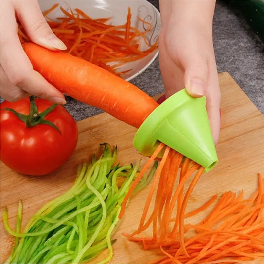 Spiral Funnel Vegetable Grater