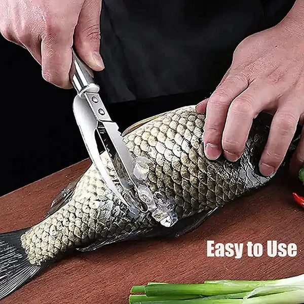 Stainless Steel 3 In 1 Fish Scale Knife Cut/scrape