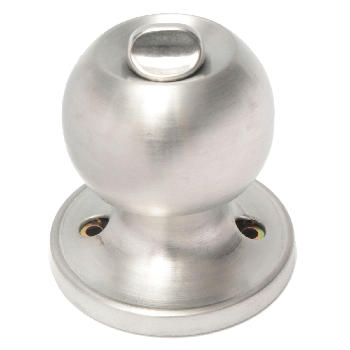 Stainless Steel Bathroom Round Door Knobs Set Handle