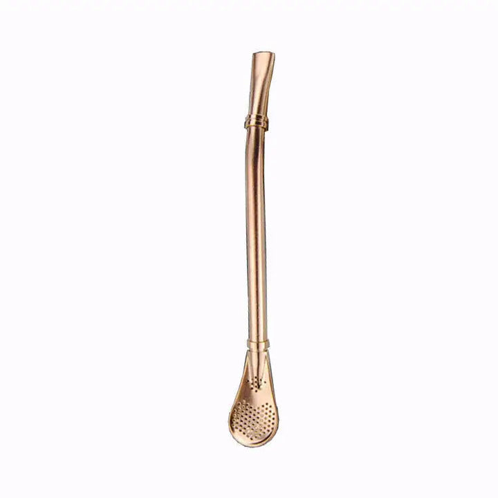 Stainless Steel Drink Straw Spoon