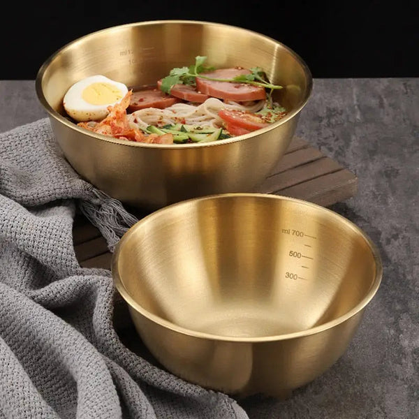 Stainless Steel Fruit Salad Bowls