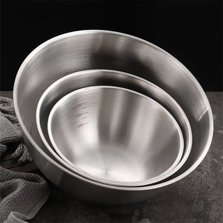 Stainless Steel Fruit Salad Bowls