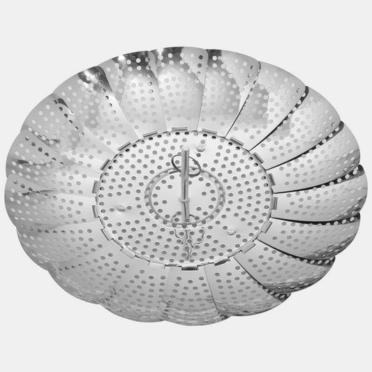 Stainless Steel Household Steamed Bun Steamer Folding Fruit