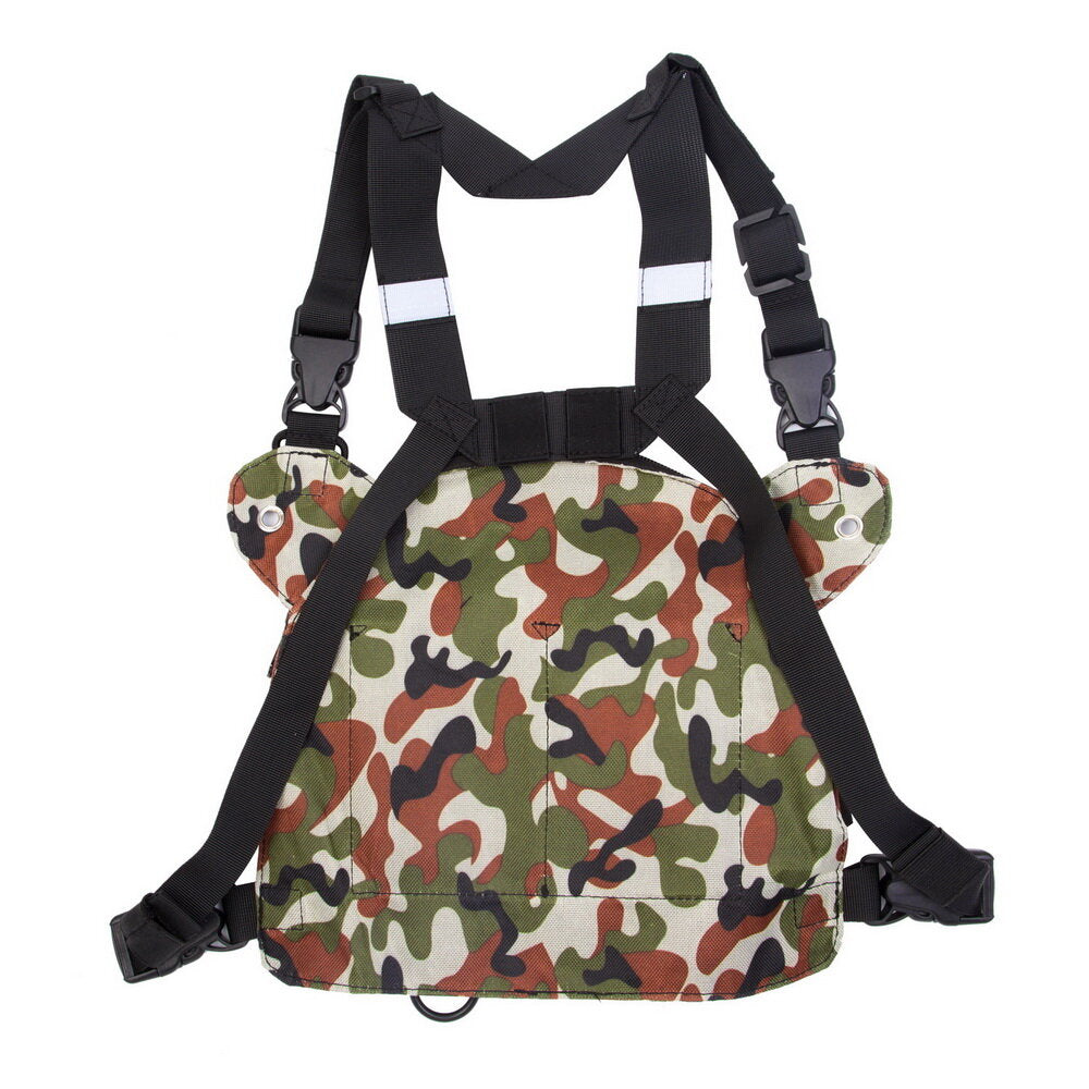 Tactical Harness Front Pack Bag Case Pouch Carry Holster For