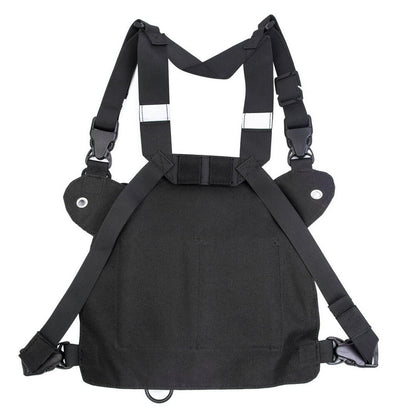 Tactical Harness Front Pack Bag Case Pouch Carry Holster For