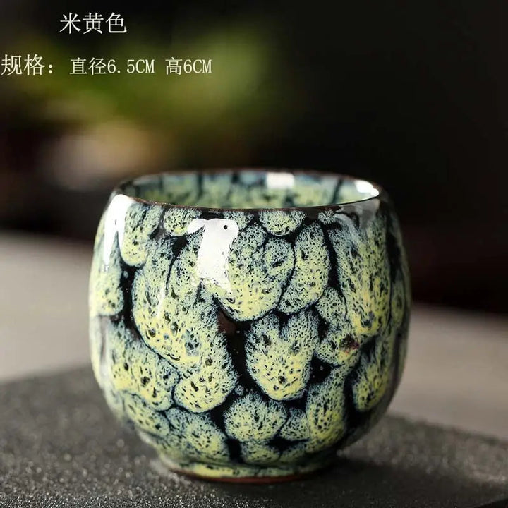 Tea Cup - Porcelain Drinkware Set Pottery