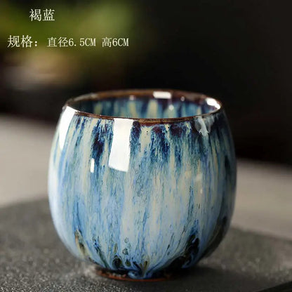 Tea Cup - Porcelain Drinkware Set Pottery