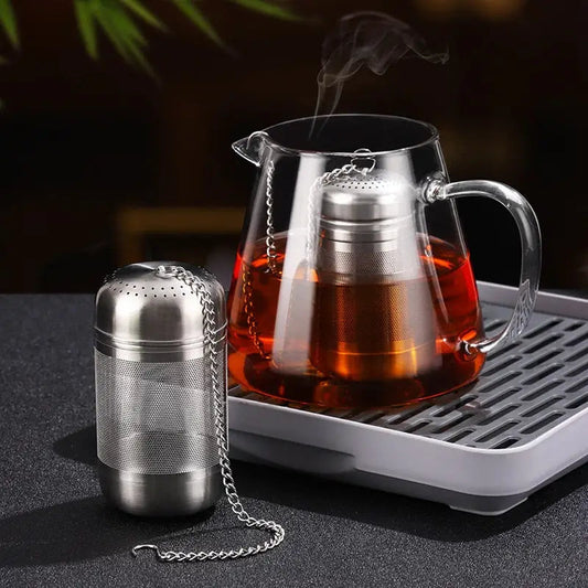 Tea Infuser Strainer - Steel Spice Filter Ball