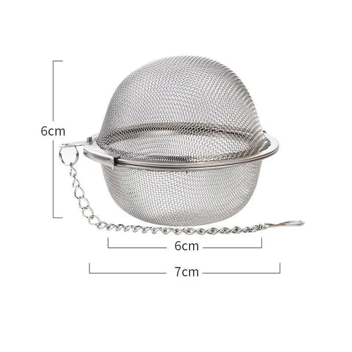 Tea Infuser Strainer - Steel Spice Filter Ball